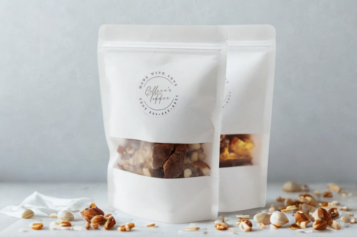 Dark Chocolate Butter Toffee (4 oz)